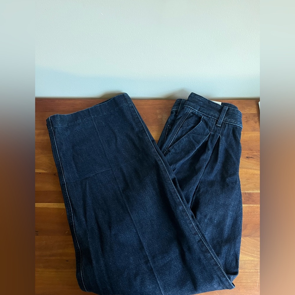 High Rise Wide Leg Jean